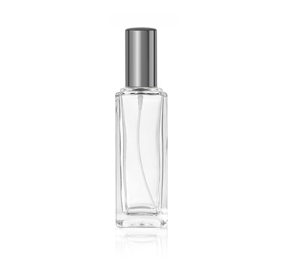 скляний флакон з металевим спреєм 4129 фото